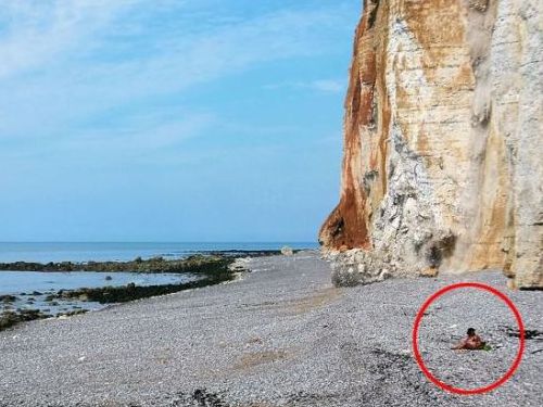 一生分の運を使い切ったかも フランスの海岸で日光浴していた女性に信じられないことが起こる 13年11月30日 エキサイトニュース