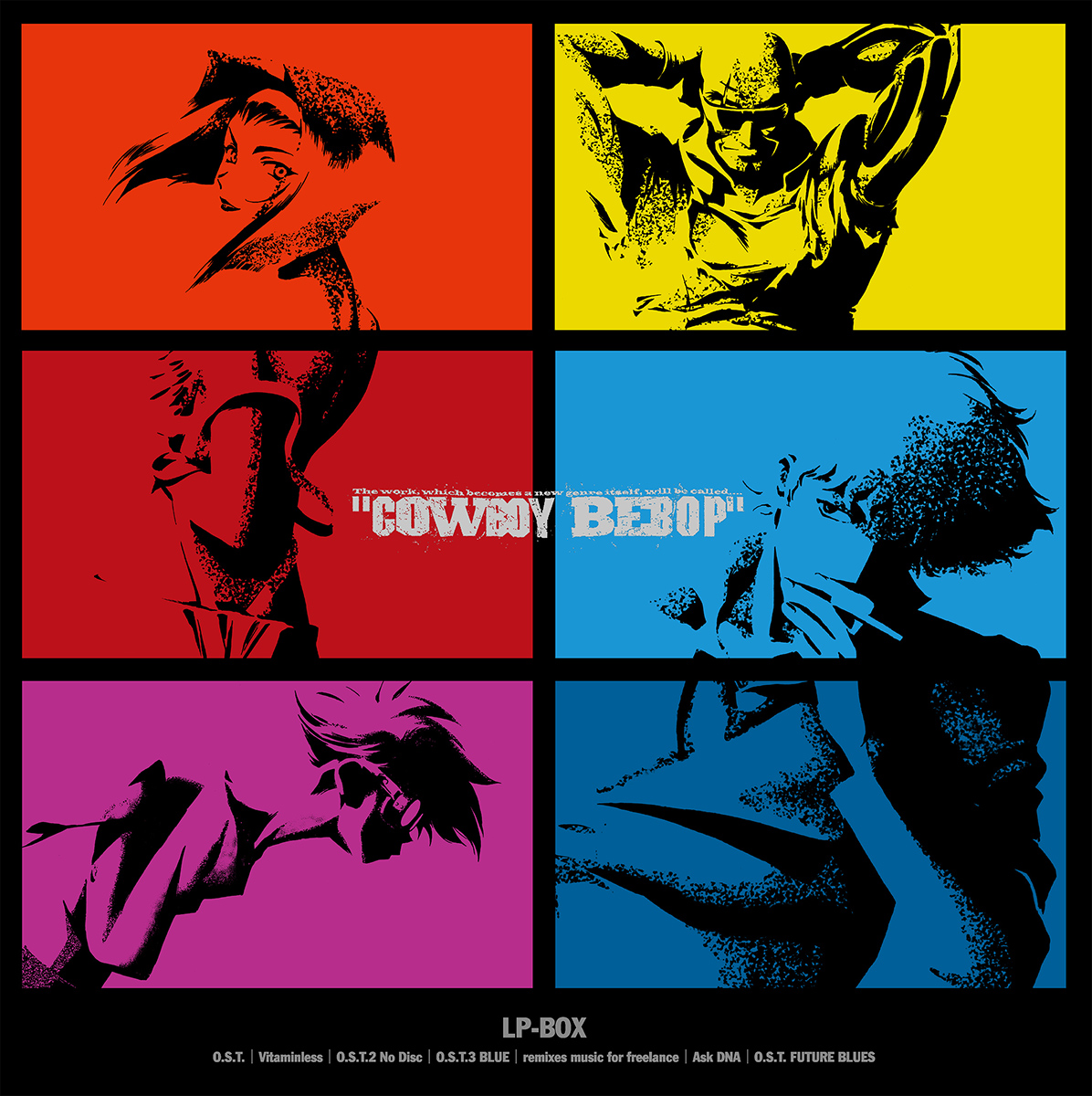 12月13日発売『COWBOY BEBOP』アルバム＆マキシシングル全7タイトル収録のLP-BOXのデザイン公開！ (2023年10月14日) -  エキサイトニュース