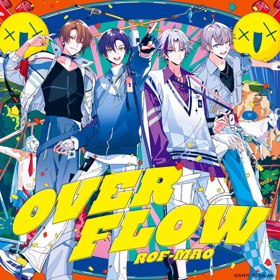 ROF-MAO、1st FULL ALBUM『Overflow』10月18日発売決定！「一撃」「ウィーアーポップスター」などオリジナル楽曲10曲＋ボーナストラック1曲の計11曲収録  (2023年7月13日) - エキサイトニュース