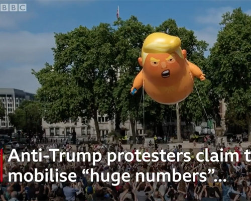 英国の反トランプデモがスゴい お前はフェイクだ と喋る巨大人形まで おもてなしで媚びへつらう属国日本との差 2019年6月9日 エキサイトニュース
