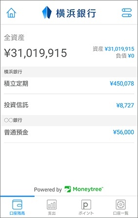 横浜銀行 マネ ツリーの Mt Link で 横浜銀行残高照会アプリにて投資信託口座で初の銀行api連携を実現 2017年12月12日 エキサイトニュース