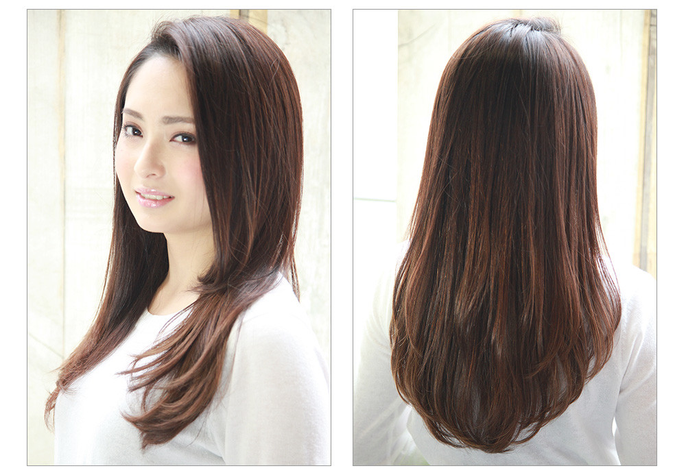 清潔感も色気もふわり 後ろ姿も完璧なツヤめきロングで美女感アップ ローリエプレス