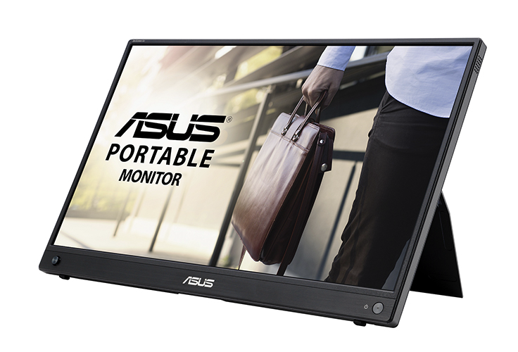 ASUS、ワイヤレスミラーリングも可能な15.6型のポータブルディスプレイ