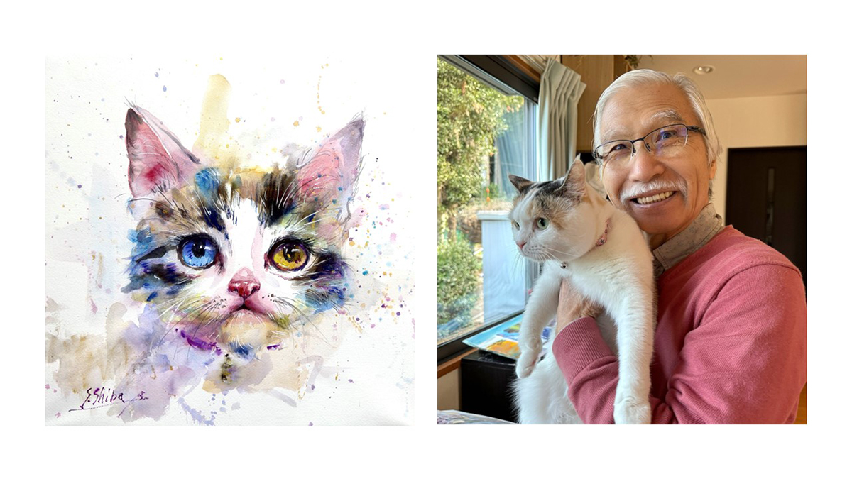 柴崎春通 猫 Tシャツ 個展 絵画展 限定 公式ショッピングサイト