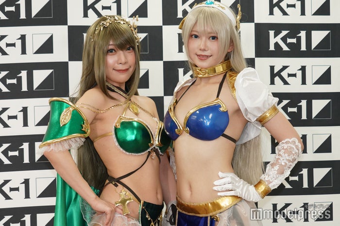 篠崎こころ 宮本彩希 ビキニアーマースタイルでk 1に登場 21年5月30日 エキサイトニュース