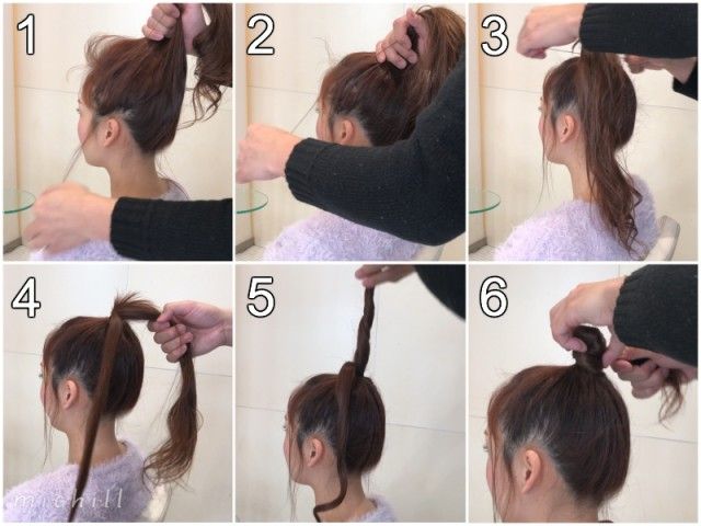 19春のトレンドはこれ ゆるふわでかわいい高めお団子ヘアアレンジ ローリエプレス