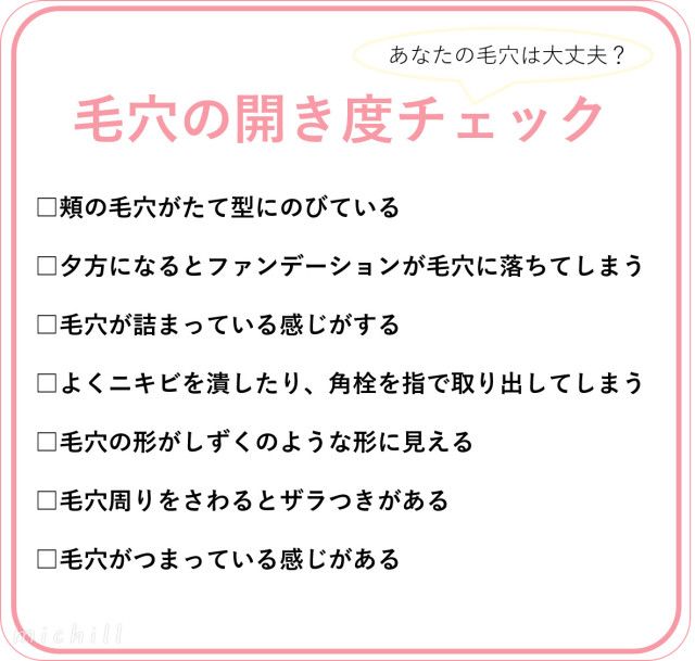 夏の毛穴開き度をチェック プロが実践するレベル別毛穴ゼロ対策 ローリエプレス