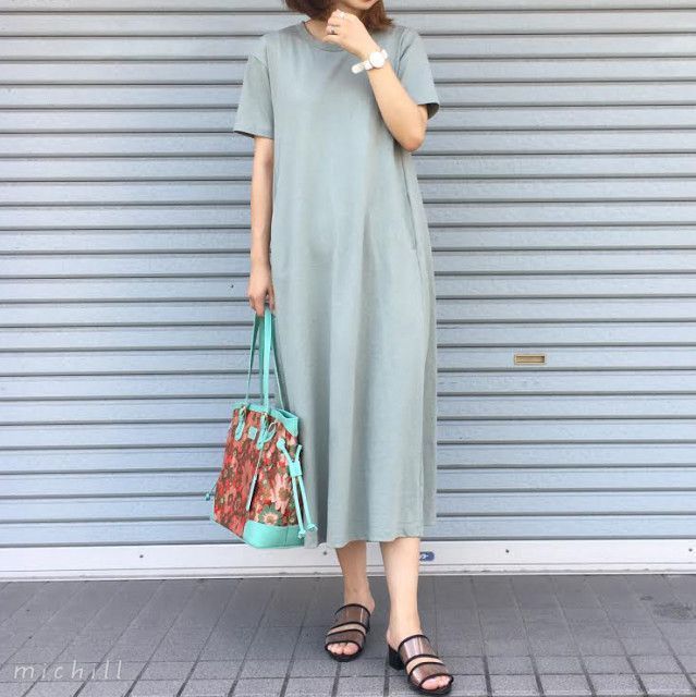 シンプル Aラインで高見え 着回し力大のguワンピで4day着回し ローリエプレス