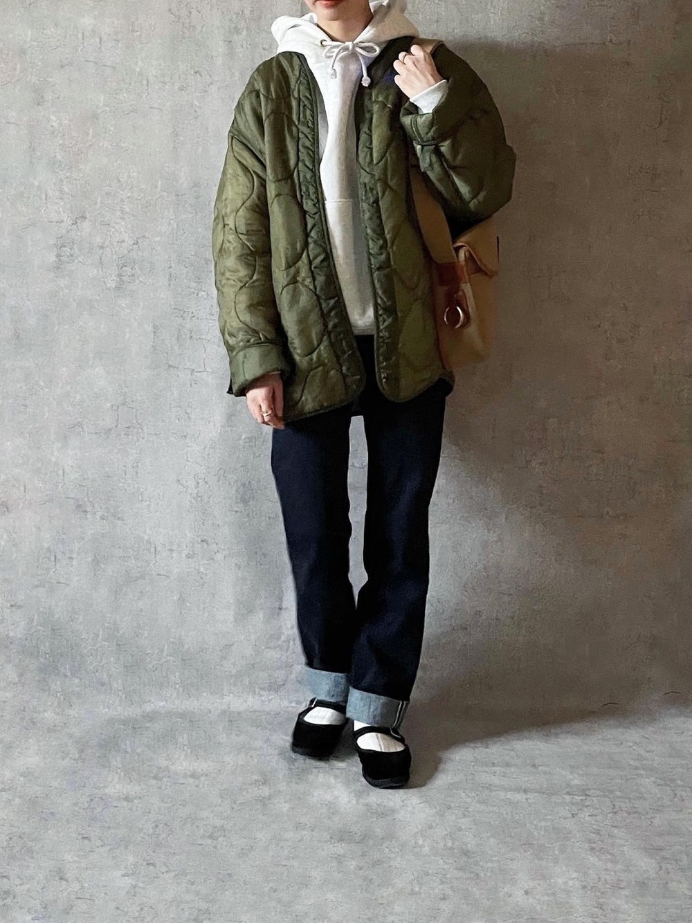 そのguパーカー冬もまだまだ着倒せますよ ラクなのに可愛い ローリエプレス