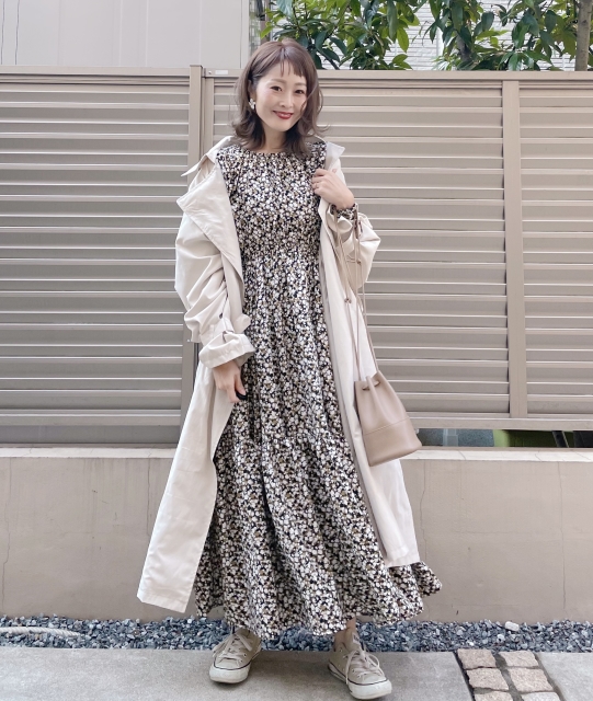 セール 登場から人気沸騰 最終 花柄ワンピース 80 ワンピース Slcp Lk