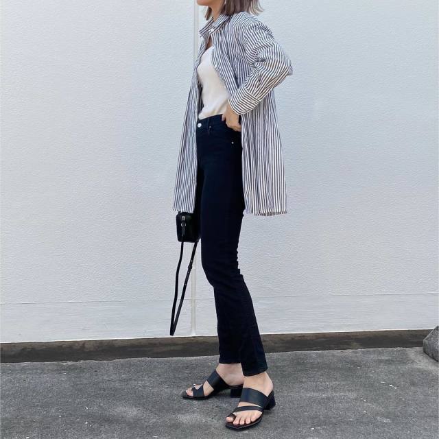 21秋の 黒スキニー はこれが正解 マネするだけで垢抜ける おしゃれさんのコーデ術 ローリエプレス