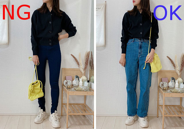 やりがちだけど 残念に見えてるかも 黒アイテムの使い方はこれが正解 Ng Ok春コーデ ローリエプレス