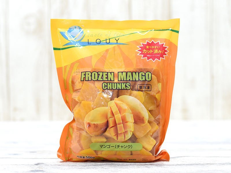 マンゴー カロリー 冷凍 業務スーパーの冷凍フルーツ『マンゴー（ハーフカット・チャンク）』のおすすめ度は？ 気になる量や味をチェック