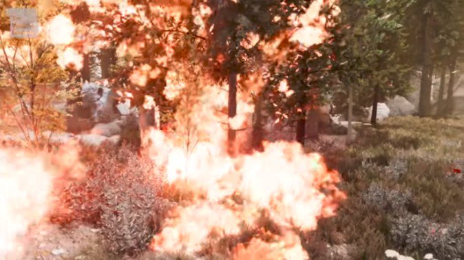 一瞬で山火事が広がる映像を再現 自然災害被害を警告 18年10月22日 エキサイトニュース