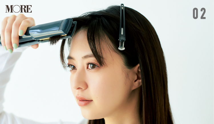 前髪がうねる問題 サヨナラ 朝セットが長時間続くヘアスプレー ローリエプレス