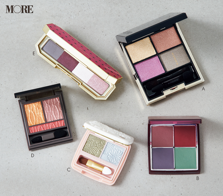 年秋のアイシャドウは くすみカラフル 輝くアイパレット ローリエプレス