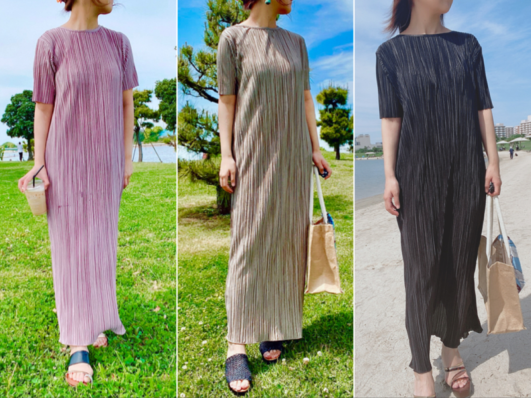 Re Edit リエディ 大注目通販サイト 3色イロチ買い 夏ワンピ 3 000円以下でget ローリエプレス