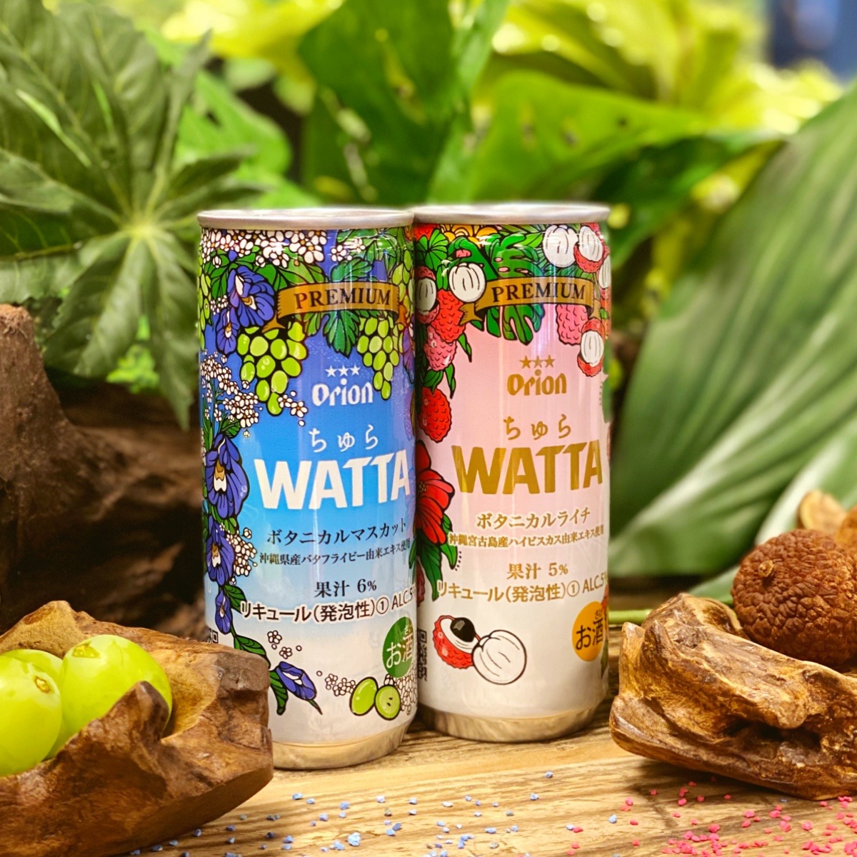 今月限定／特別大特価 ちゅらWATTAプレミアム ボタニカルマスカット5本