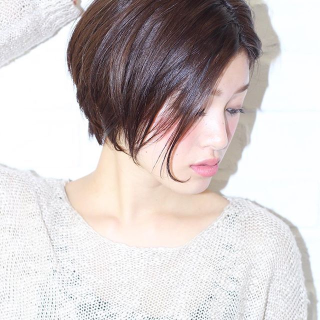 今年の旬はショートヘアにダークカラー 好感度upのショートヘアカタログ ローリエプレス