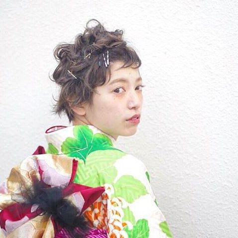 ショートさんでも可愛い 成人式用ヘアカタログ6選 ローリエプレス