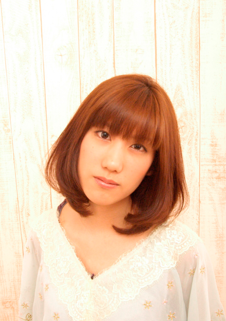 面長さんに似合うボブヘアは コンプレックスをカバーするヘアスタイル8選 ローリエプレス