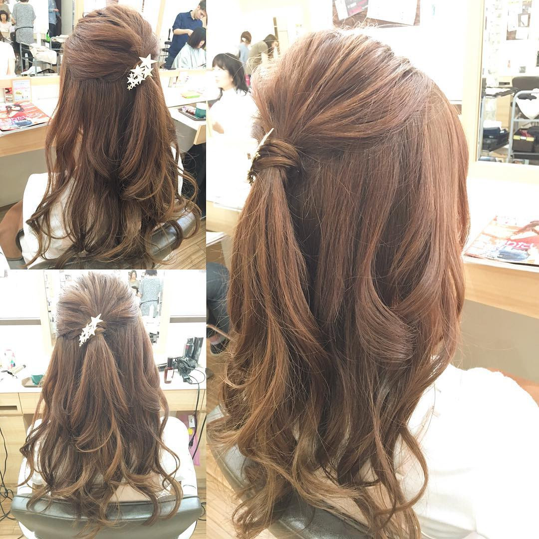 アラサー女子のハーフアップは ゆるめ が色っぽ可愛い 19最新のヘアスタイル4選 ローリエプレス