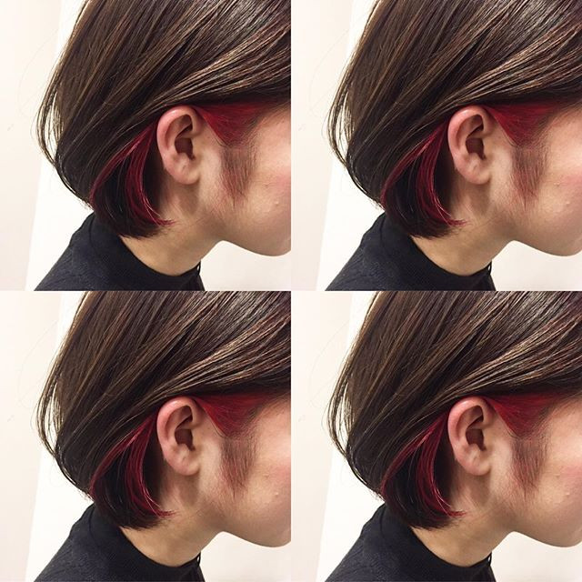 チラ見せがかわいい 春夏に絶対ヒットするおすすめのインナーカラー ローリエプレス