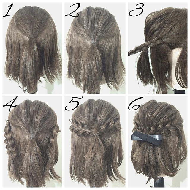 伸ばしかけヘア でもアレンジ自在 ボブ ミディアムの簡単ヘアアレンジ3選 ローリエプレス