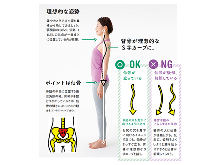 これが 正しい姿勢 まっすぐに立つ感覚を身につけよう 15年1月27日 エキサイトニュース