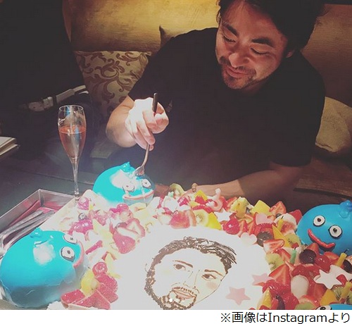 山田孝之誕生日を スライムケーキ でお祝い 17年10月15日 エキサイトニュース