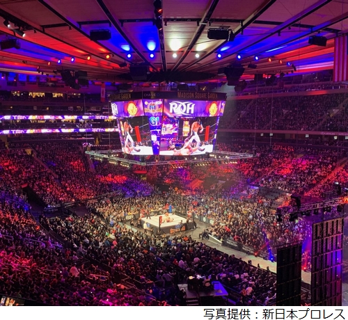 新日本プロレス 初の Nyの聖地 大会が大盛況 19年4月8日 エキサイトニュース