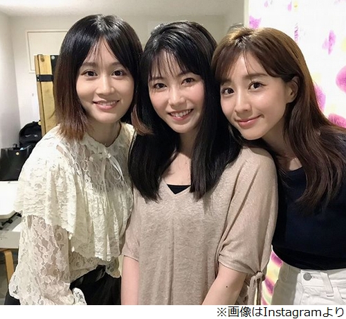 前田敦子 田中みな実 横山由依の美人3ショット 19年7月14日 エキサイトニュース