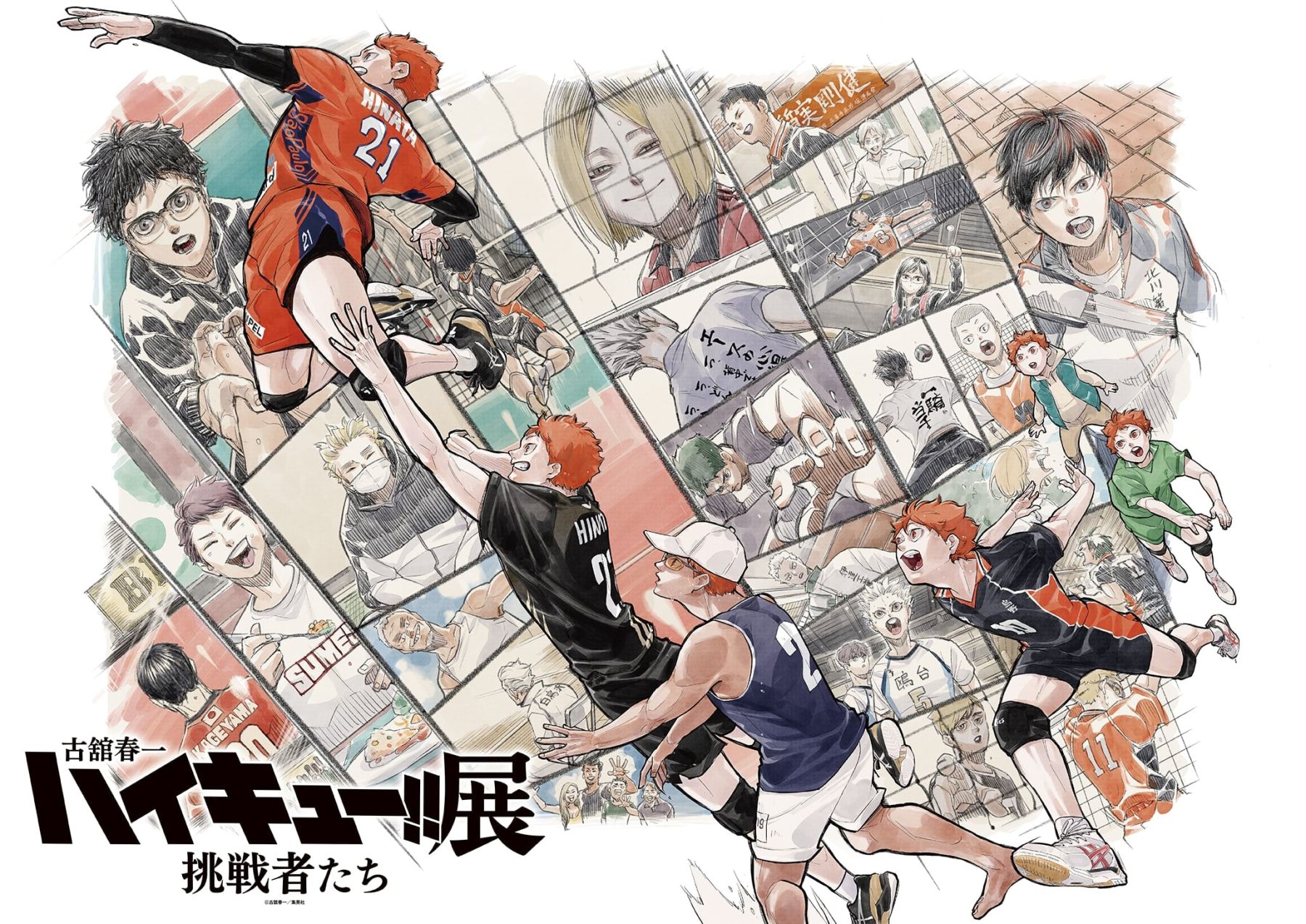ハイキュー!!展 挑戦者たち」が10月30日開幕！日向翔陽の描きおろし
