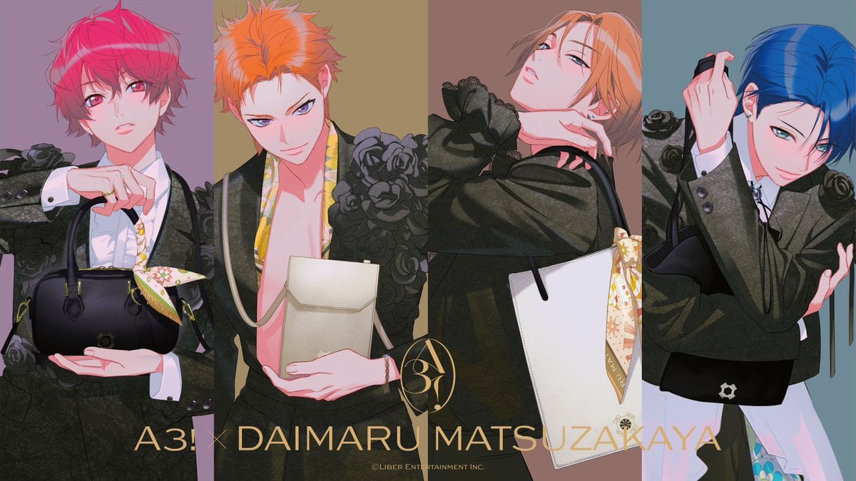 A3! DAIMARU 大丸 松坂屋 摂津万里 A3!』×大丸松坂屋 POP UP STOREが8月19日開催！冨士原良描き下ろしの春