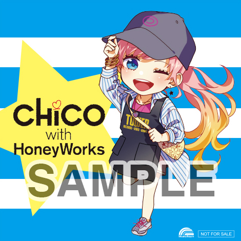 Chico With Honeyworksのキャンペーンが タワレコ で開催 ポスター掲出 開店コール コラボカフェなどファン必見 年8月18日 エキサイトニュース
