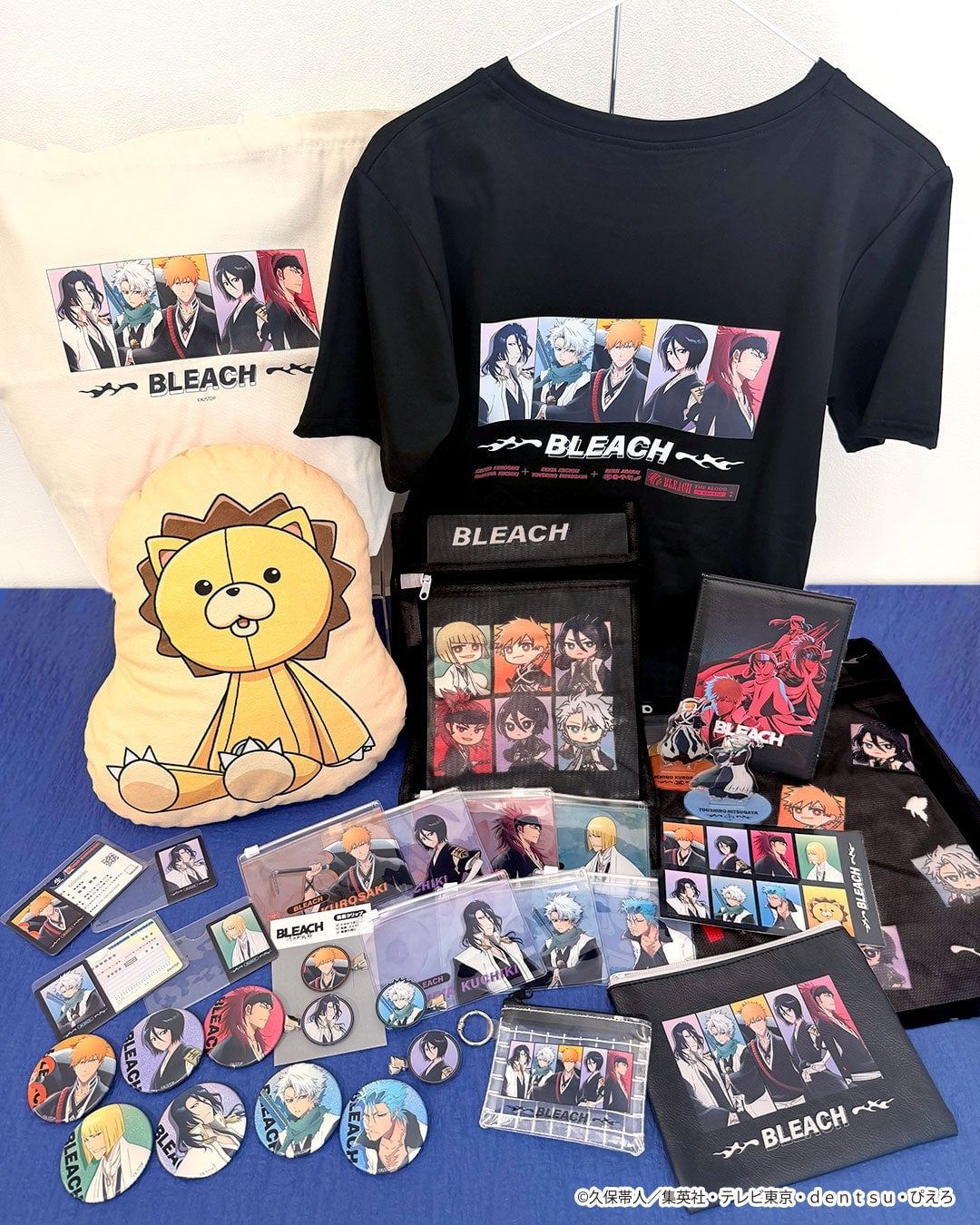 BLEACH』のコンがクッションに！コラボグッズがサンキューマート初登場