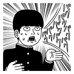 ファン待望『モブサイコ100』原作イラストLINEスタンプ発売！普段遣い