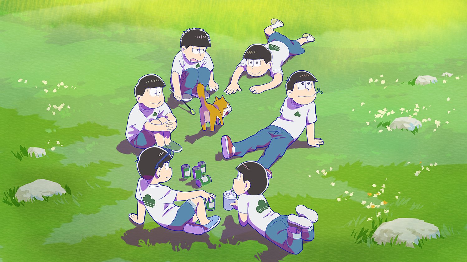 アニメ『おそ松さん』第4期は2025年7月!初の夏放送に6つ子が半袖で土手に集結&小高義規がTVシリーズ初監督 - エキサイトニュース