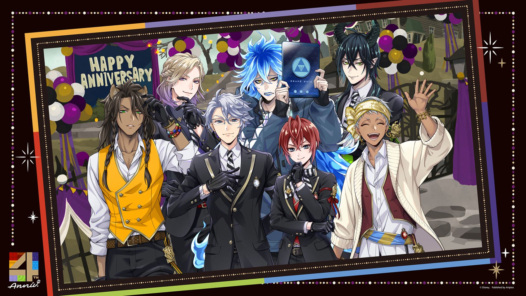 ツイステ』4周年記念！リドル・イデアら寮長ズの描き下ろしイラストが