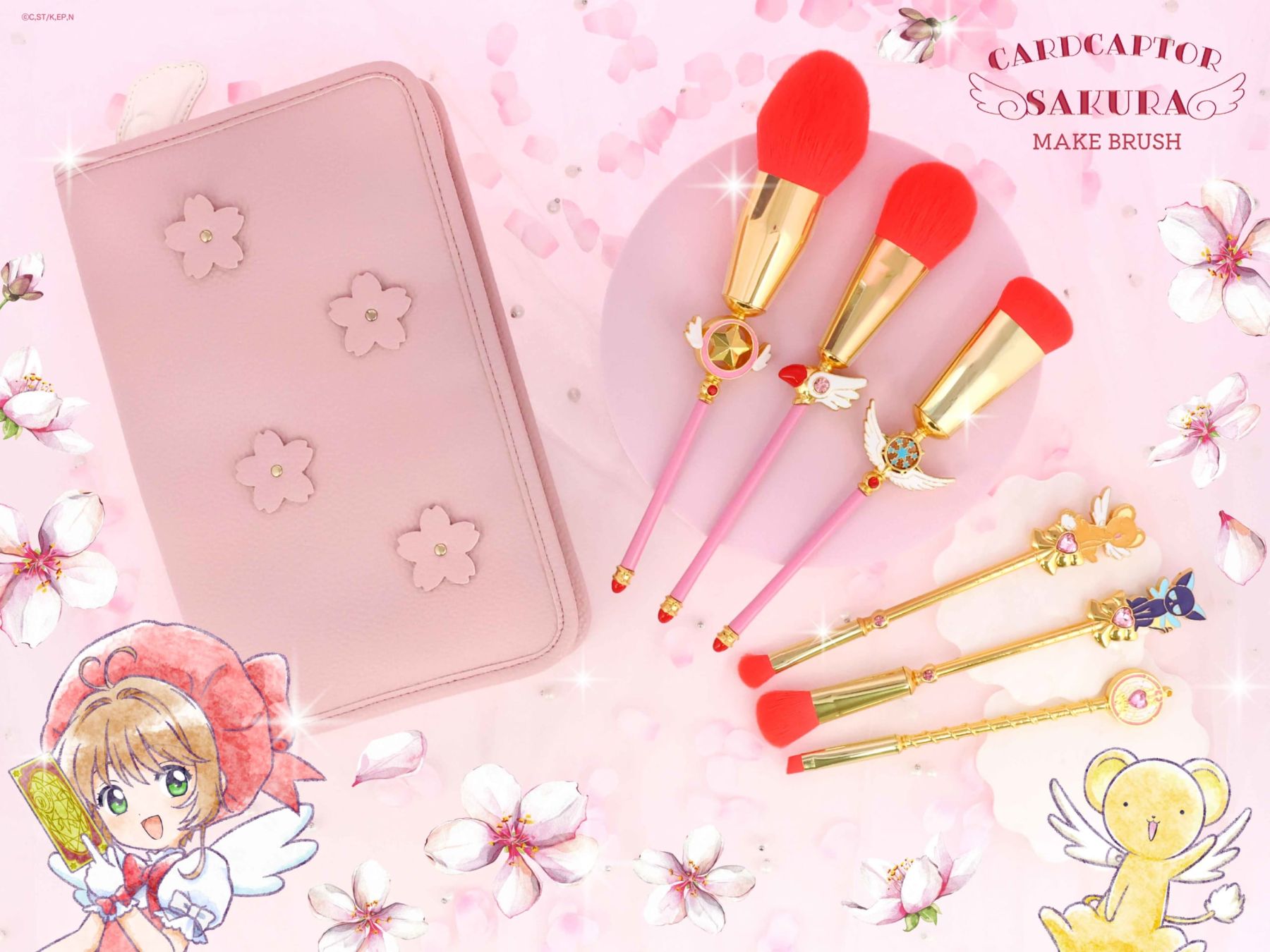 カードキャプターさくら』メイクブラシシリーズが発売決定！星の杖を