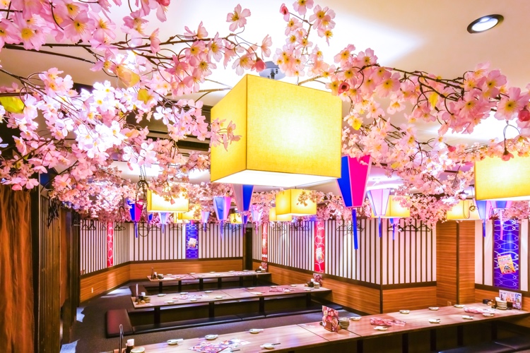 室内で楽しめる お花見宴会場 坐 和民 と ミライザカ でオープン 19年3月25日 エキサイトニュース
