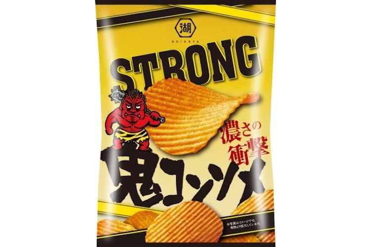 濃厚コンソメがお酒にあう ｋｏｉｋｅｙａ ｓｔｒｏｎｇポテトチップス 鬼コンソメ 登場 年6月9日 エキサイトニュース