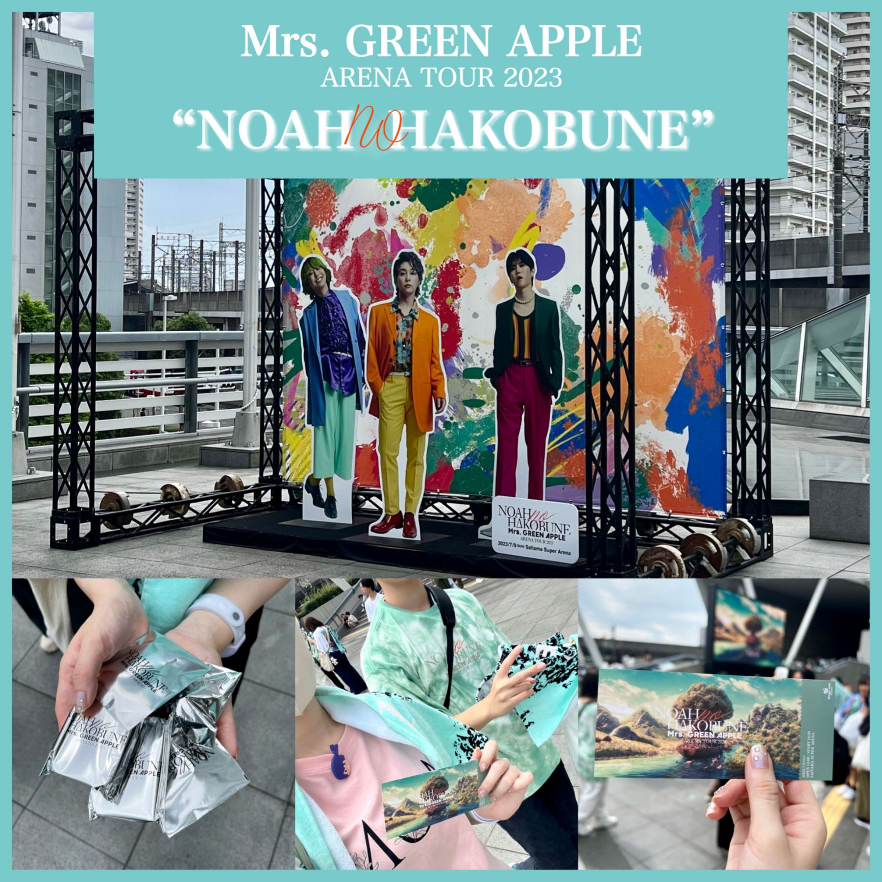 BD Mrs.GREEN APPLE ARENA TOUR 2023 ”NOAH no HAKOBUNE”(Blu-ray