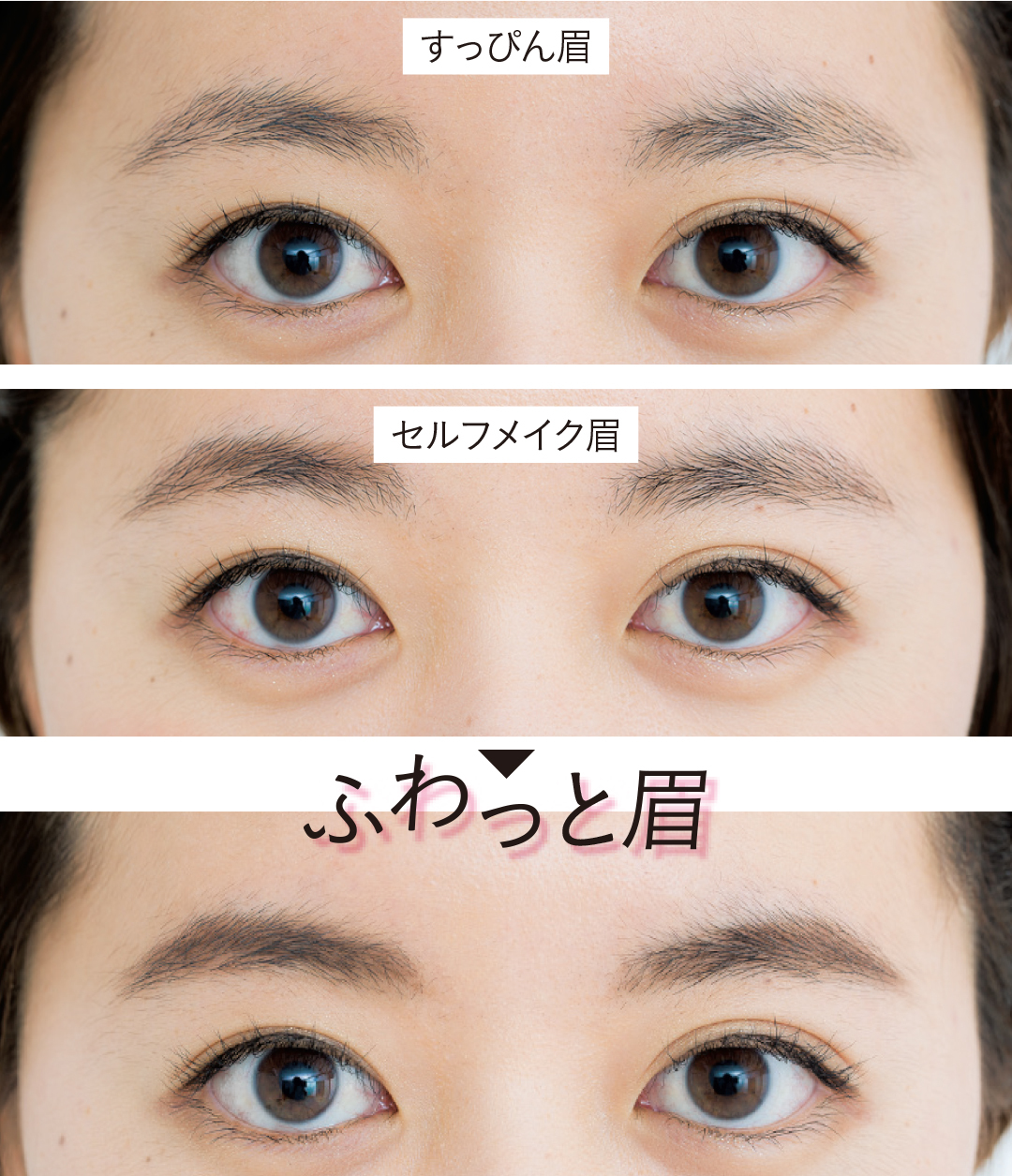 眉が薄い まばら お悩み解決 さらに今っぽくなれる眉メイク18をていねい解説 ローリエプレス