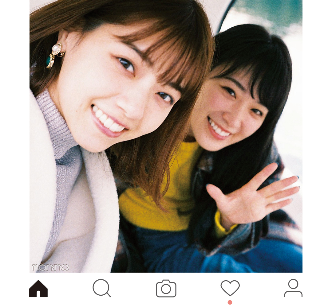 西野七瀬 高山一実の修学旅行フォト インスタ風の自撮りでお届け ローリエプレス