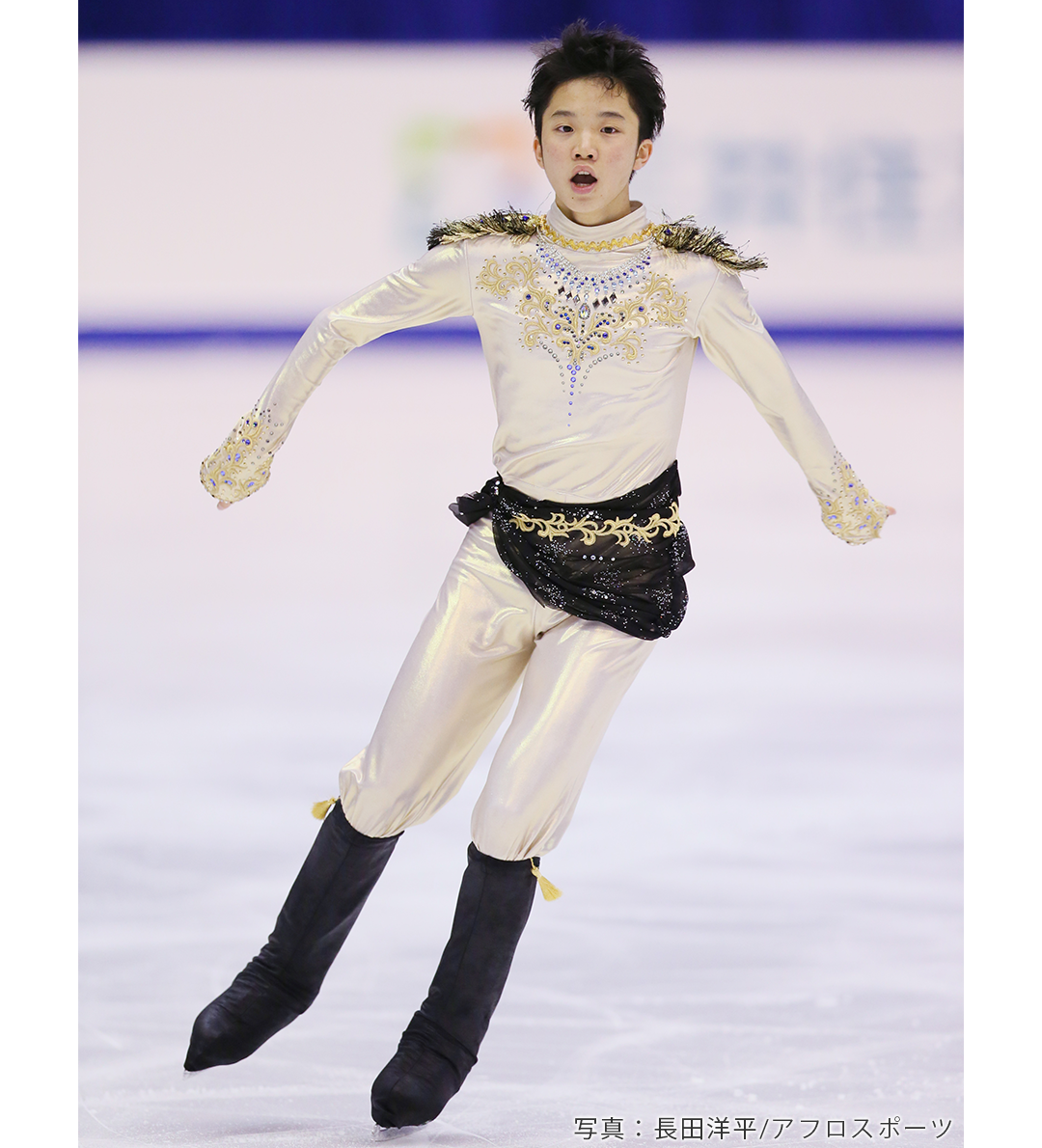 友野一希 つぶらな瞳が魅力 踊れる浪速のエンターテイナー フィギュアスケート男子 ローリエプレス