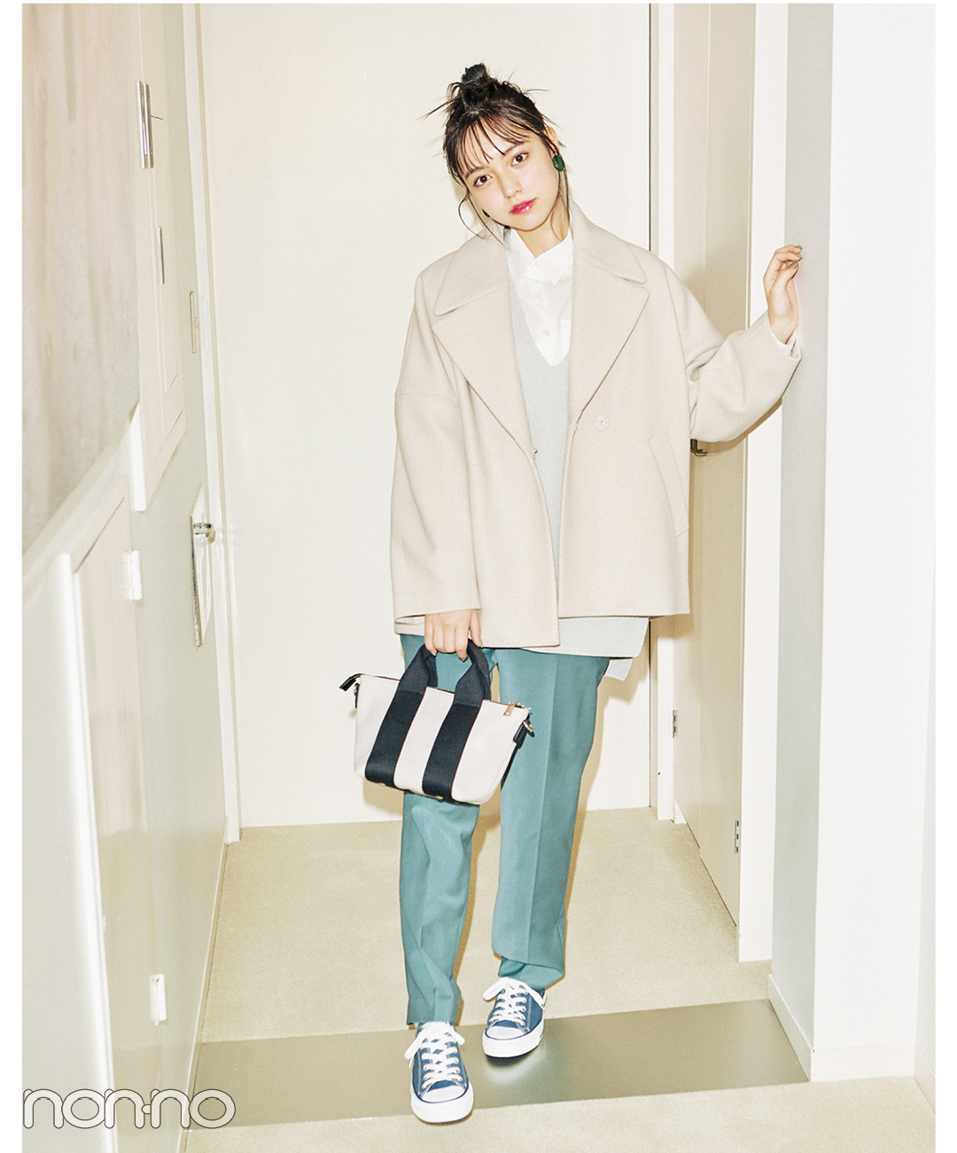 ３月の体感寒い日 暖かい日 きれいめパンツのお役立ちコーデ５選 ローリエプレス