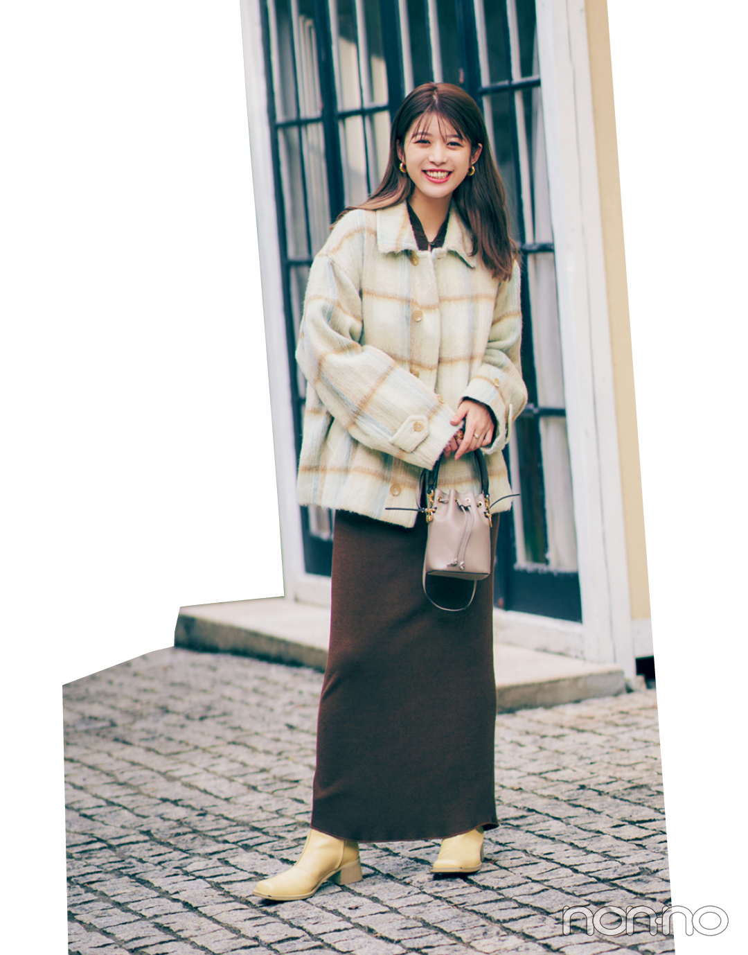 馬場ふみかの冬私服 ゆるっとニットコーデ全部見せ ローリエプレス