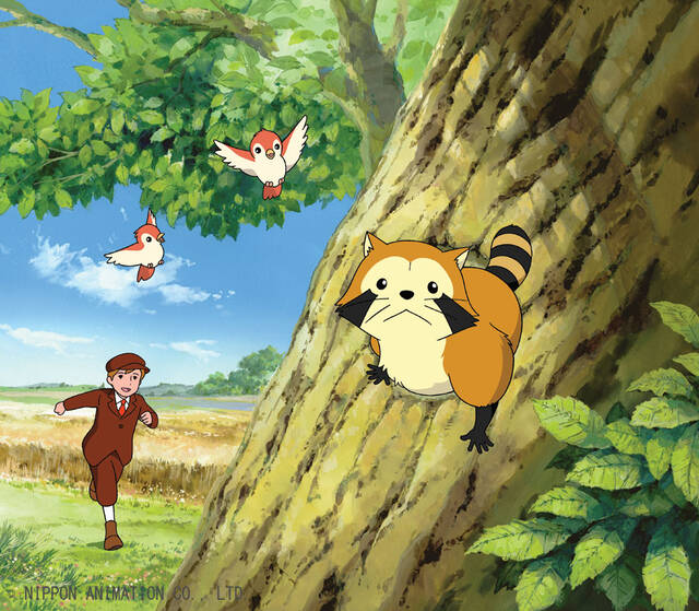 希少 あらいぐまラスカル カール A-19 セル画 日本アニメーション 希少