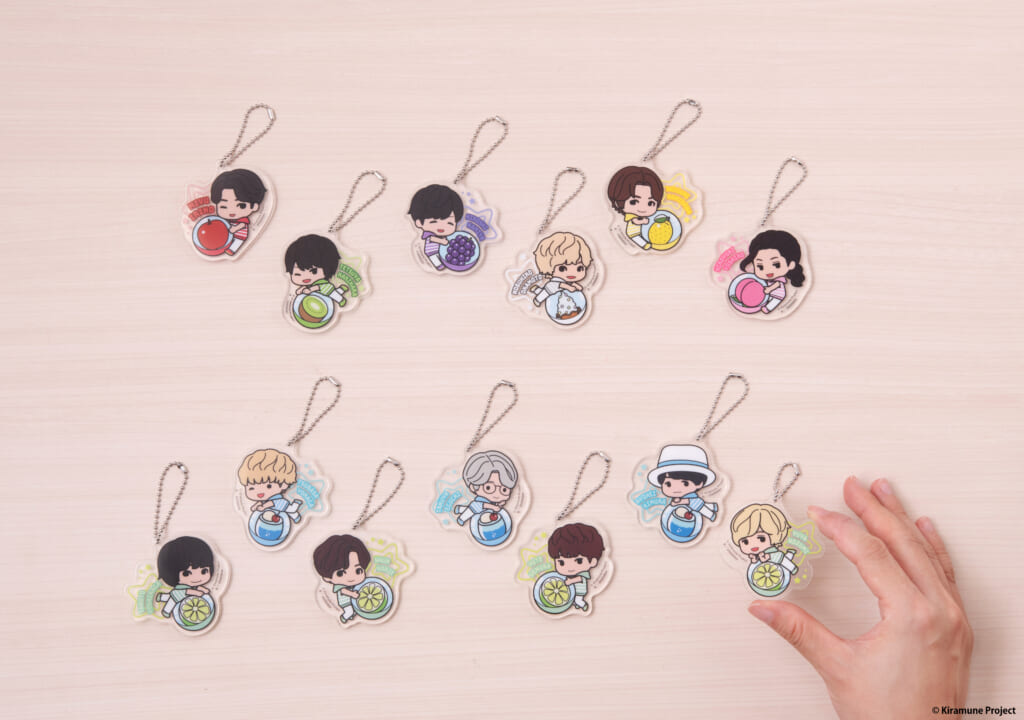男性声優レーベル「Kiramune」のガシャポンが発売決定